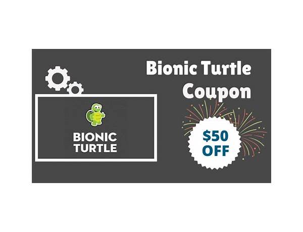 Bionic Turtle Coupon Codes & Promo Codes March 2023